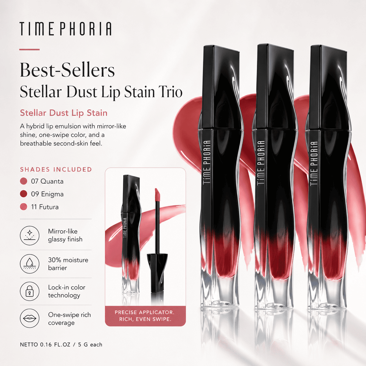 Time Phoria Stellar Dust Lip Stain