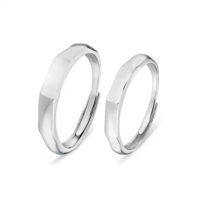 Light Sculpted “I Love You” Ring Set